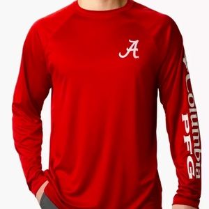 Men's Collegiate PFG Terminal Tackle Long Sleeve Shirt - Alabama Size Small NWOT